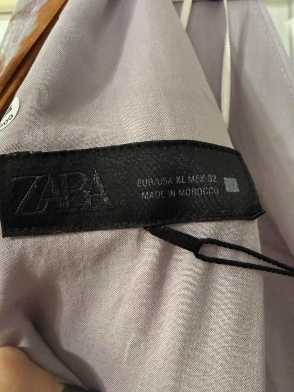 Zara NWT Printed Midi Dress Size XL - Picture 5 of 6